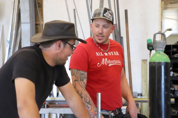 Kjetil Myhrvold og Aksel Kvernenes